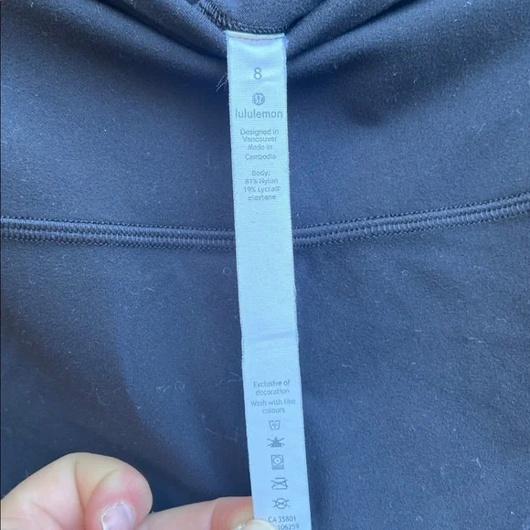 Lululemon Align Pant Full Length 28” - Black 8 - Picture 3 of 3